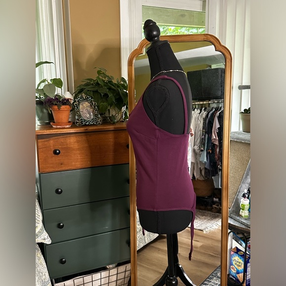 LuLu’s XOXO Burgundy Sleeveless Bodysuit - Picture 2 of 9